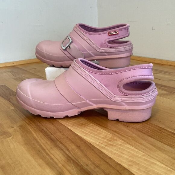 Hunter Pink Original Nebula Play Clog Slingback Slide On Shoes Size 6 - Picture 4 of 11